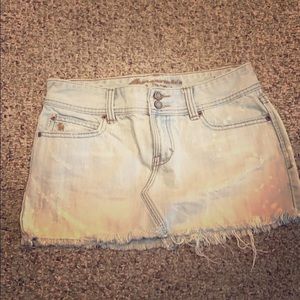 Abercrombie Jean skirt